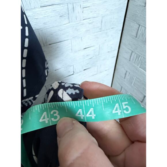 Cato est 1946 womens dress rap style plaid V-neck side tie Bohemian plus size  - Picture 7 of 11